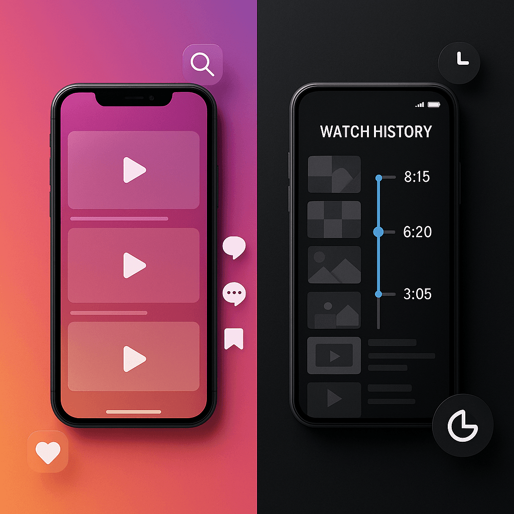 Instagram Adds Watch History for Reels to Match TikTok Feature