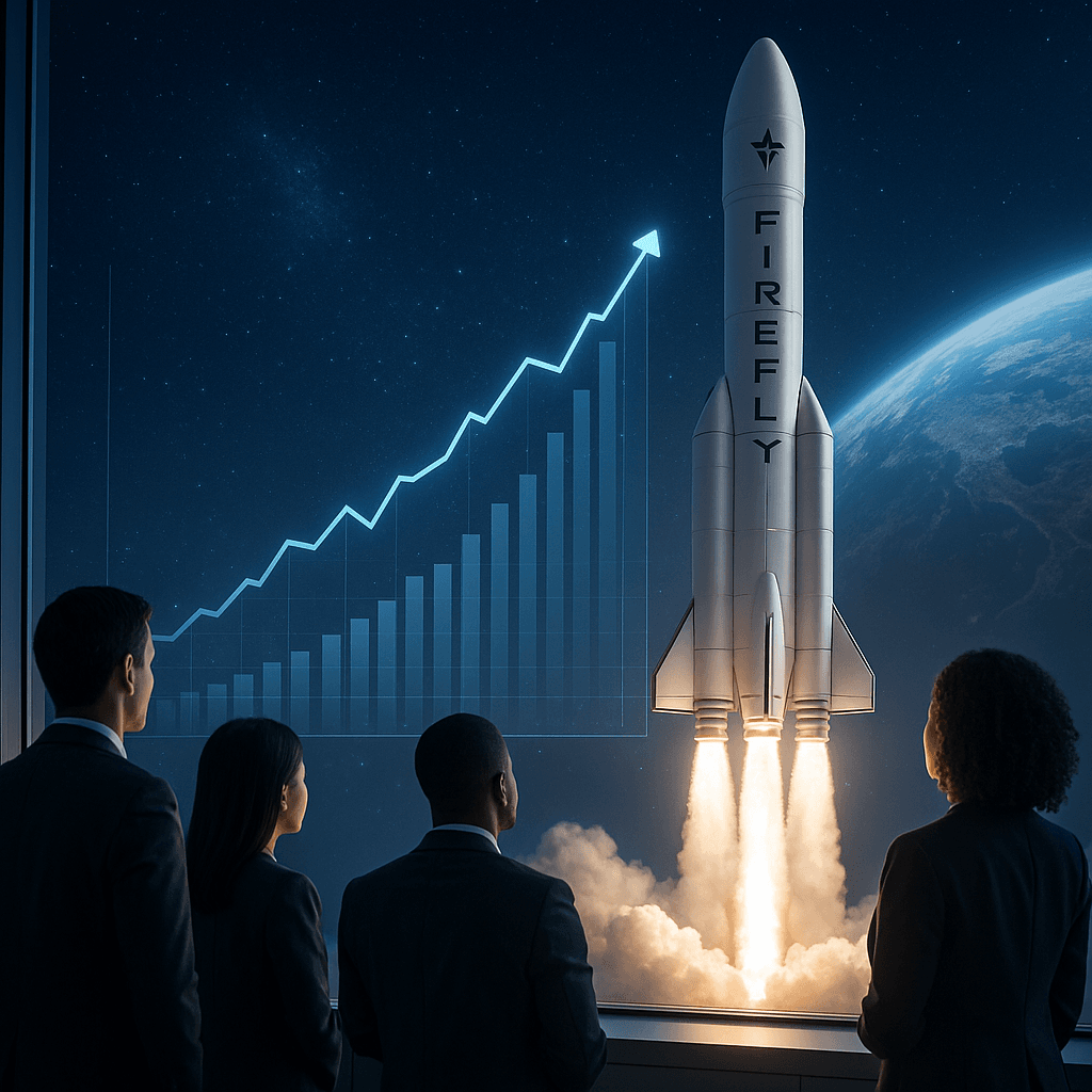 Firefly's IPO Ignites Space Stocks: $8.5B Valuation on Debut