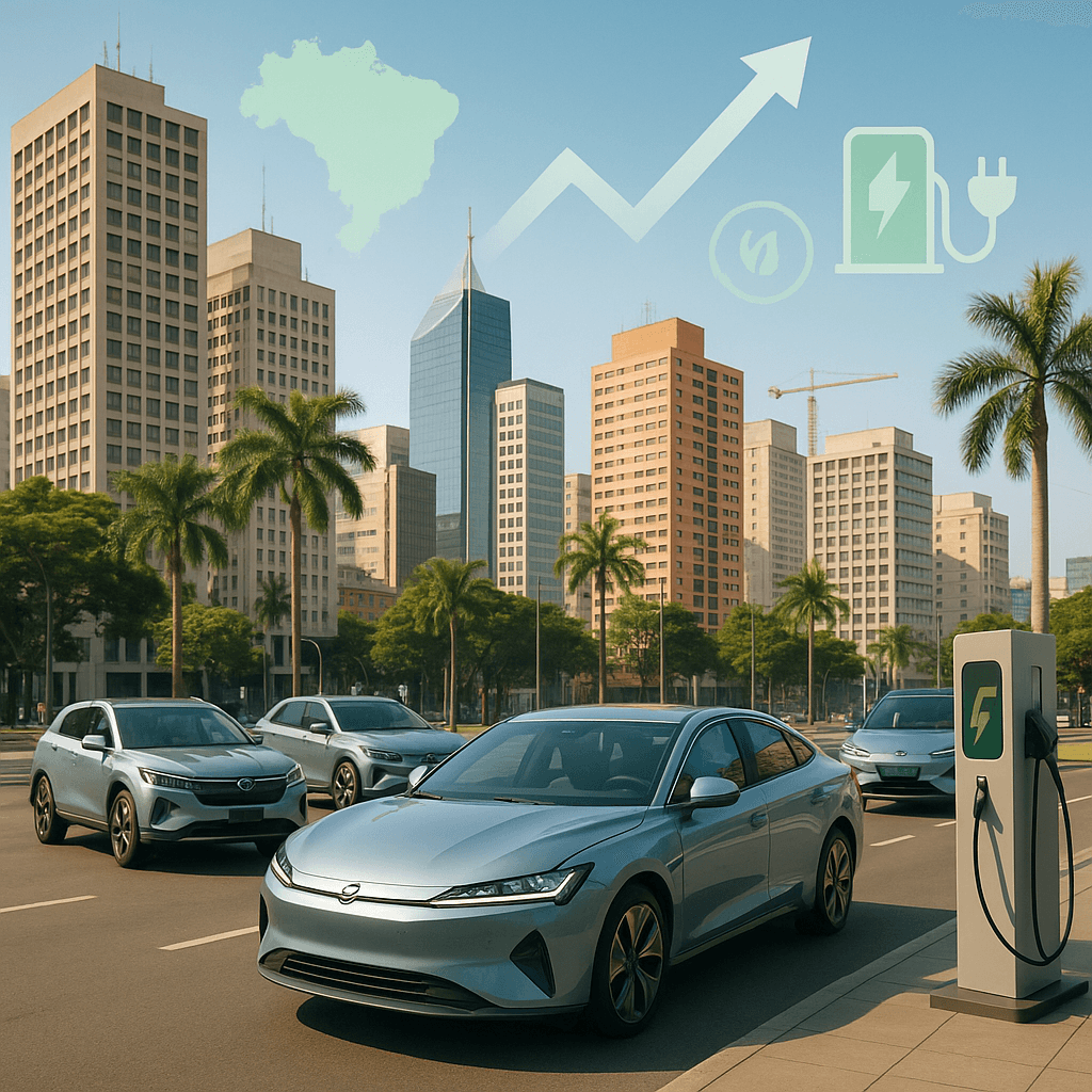 Chinese EVs Capture 80% of Brazil's Market in Dramatic Expansion