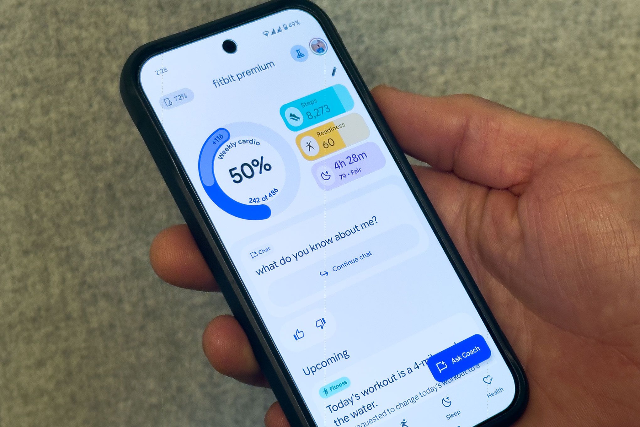 Google's Fitbit launches AI health coach powered by Gemini