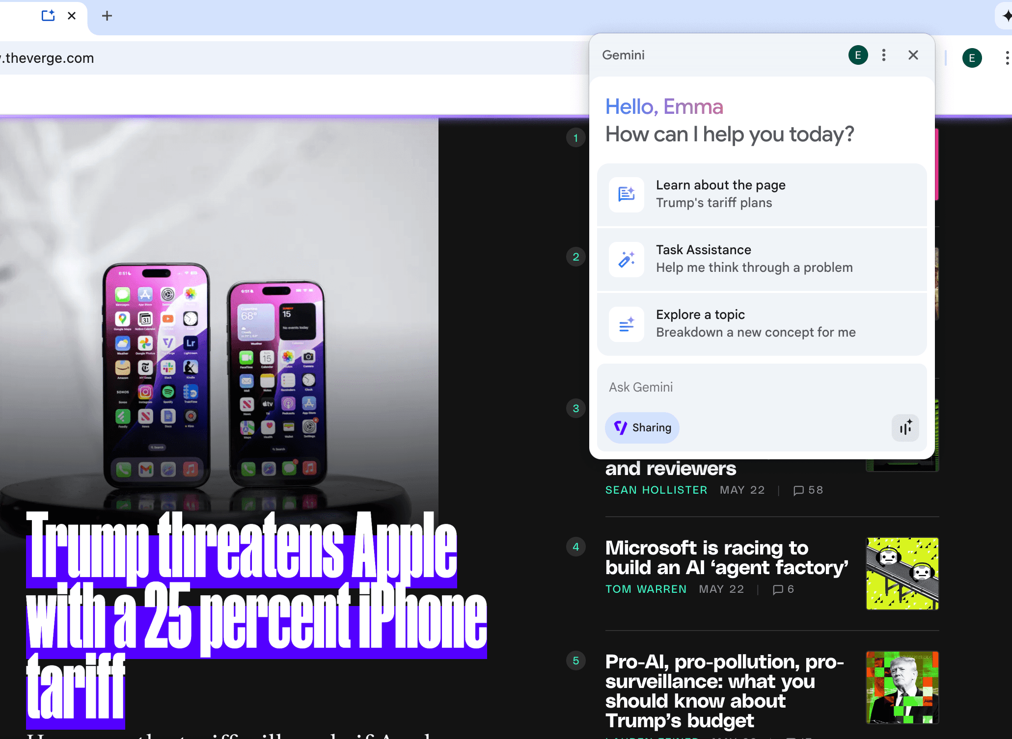 Google Makes Gemini Free in Chrome, Preps AI Browser Takeover