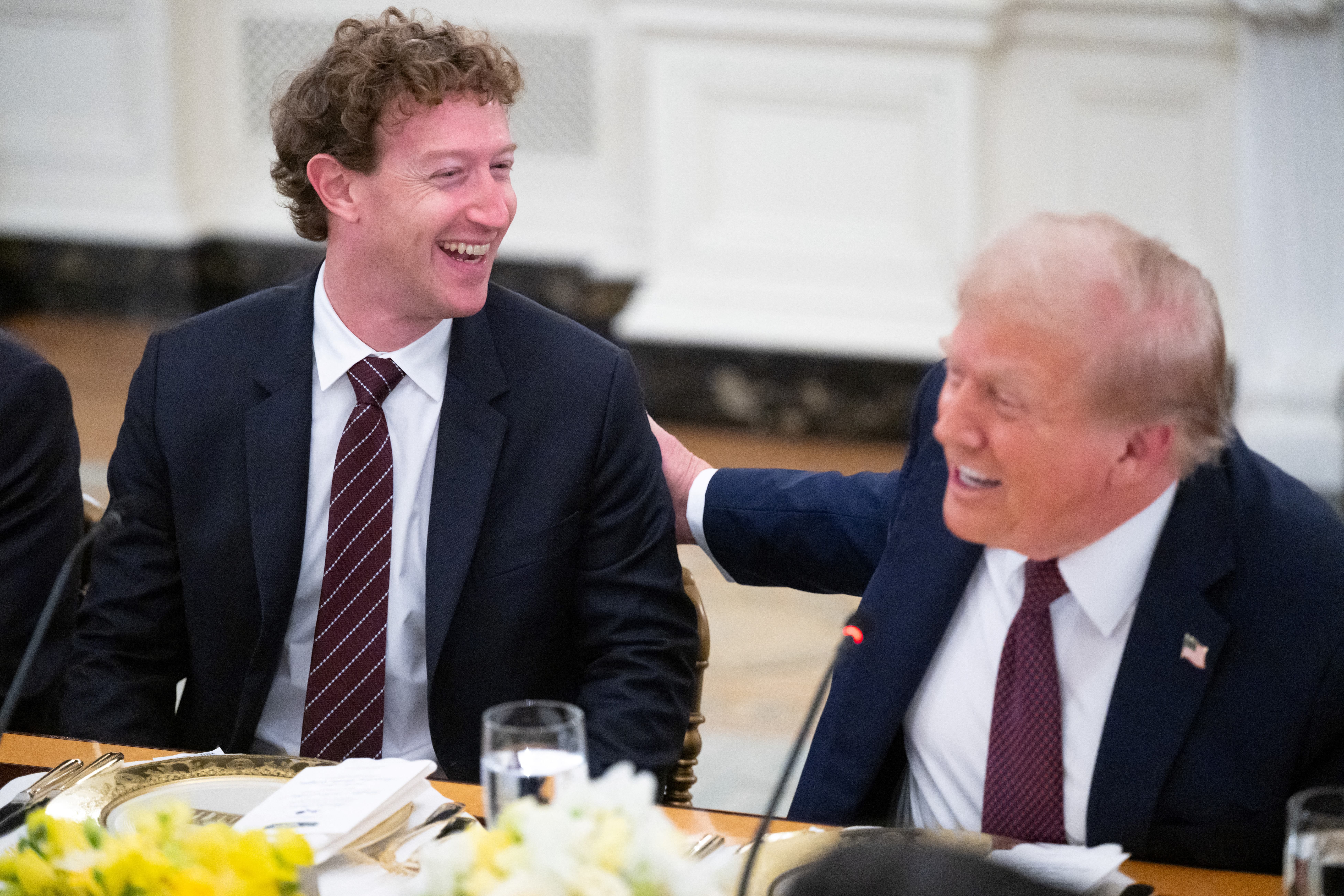 Tech CEOs Court Trump at White House AI Dinner