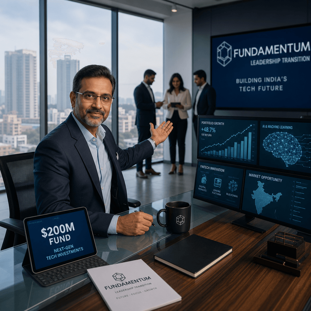 Nandan Nilekani backed Fundamentum Partnership launches Rs 2,200 Cr third fund to support India's startup ecosystem.