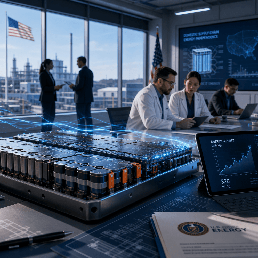 U.S. battery startups score $500M defense lifeline after EV incentive cuts; funds tagged for military applications
