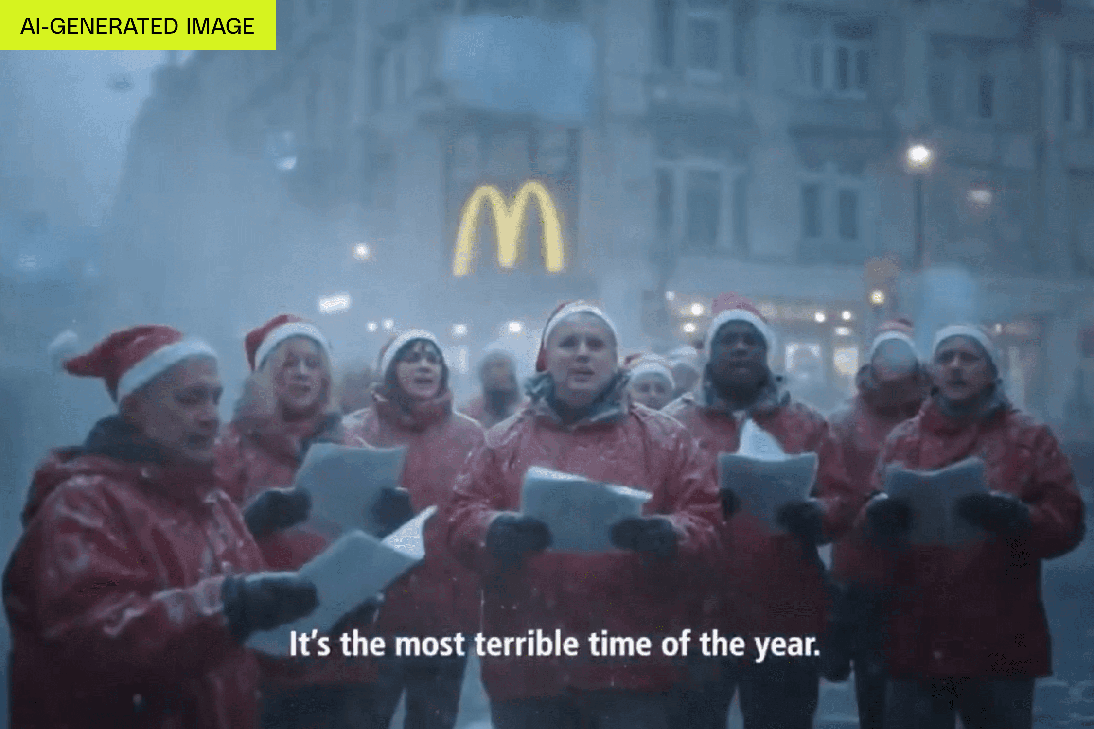 McDonald's Pulls AI Christmas Ad After Anti-Holiday Backlash