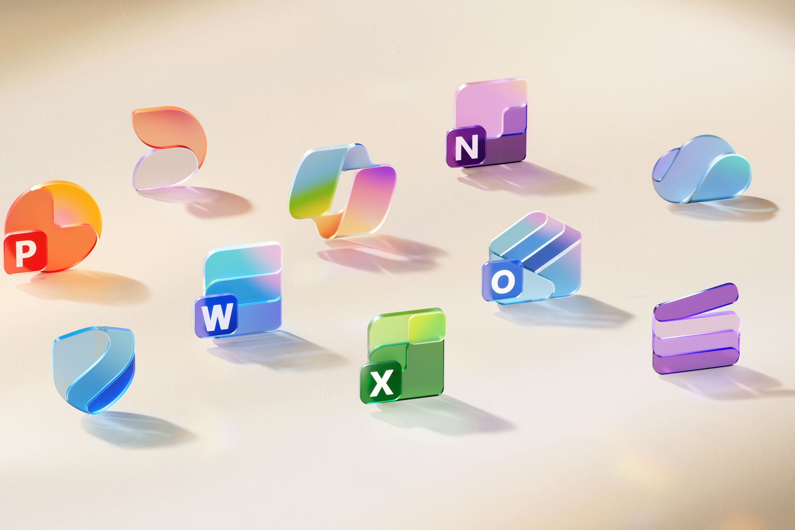 Microsoft Unveils Curved Office Icons After 7-Year Wait