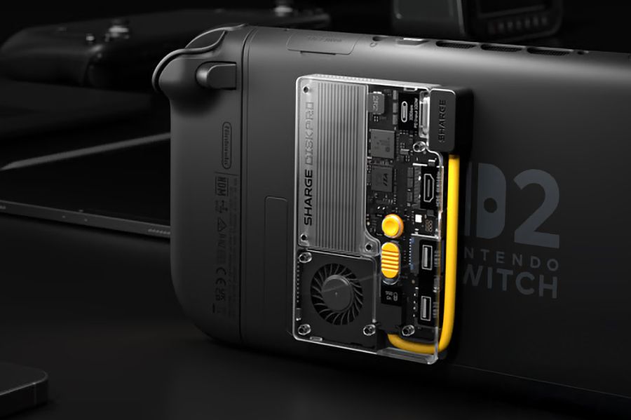 Sharge's fan-cooled SSD tackles overheating with magnetic design
